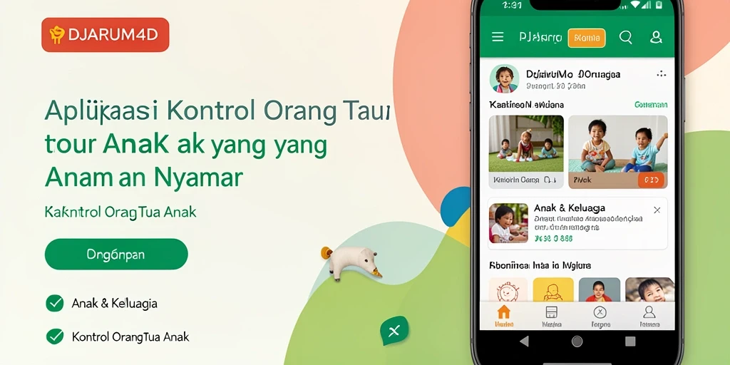 Antarmuka DJARUM4D yang intuitif untuk kontrol orang tua.