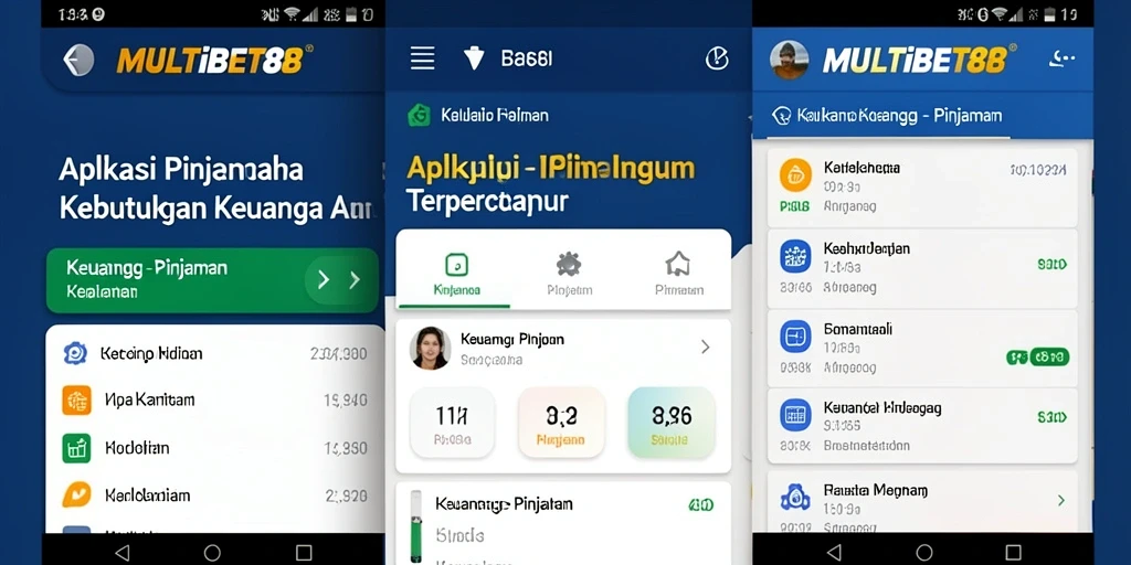 Tampilan antarmuka aplikasi MULTIBET88 yang ramah pengguna dan praktis.