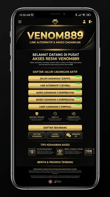 Tampilan link alternatif venom889