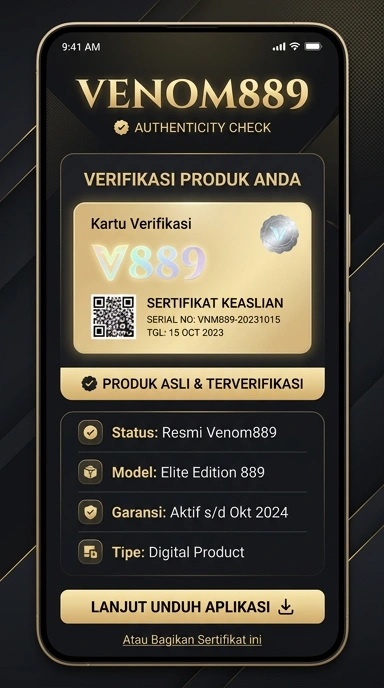 Tampilan kanal resmi venom889
